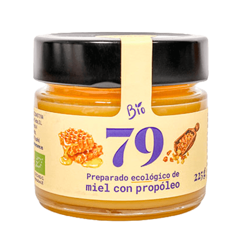 Preparado de miel con propóleo de Setentaynueve